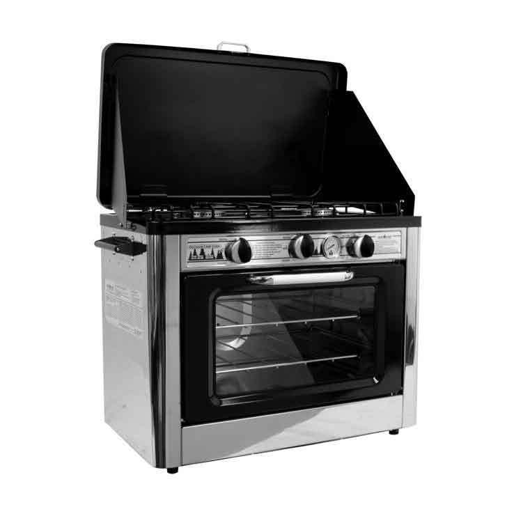 Camp Chef Portable Camp Oven - Silver/Black Camp Chef Portable Camp Oven - Silver/Black