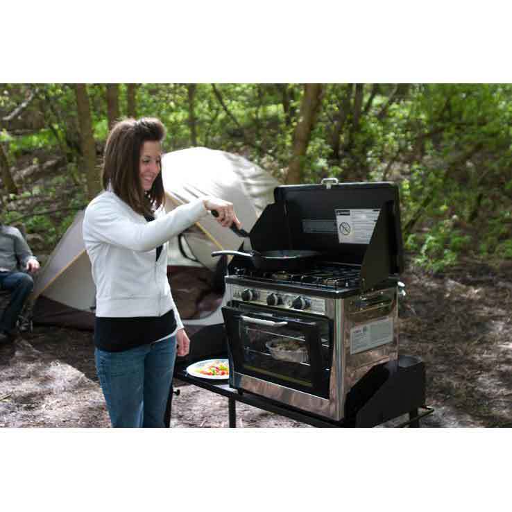 Camp Chef Portable Camp Oven - Silver/Black Camp Chef Portable Camp Oven - Silver/Black