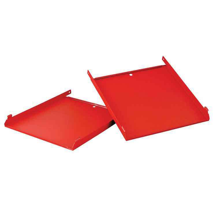Camp Chef Side Shelves for 3-burner stove - Red Camp Chef Side Shelves for 3-burner stove - Red