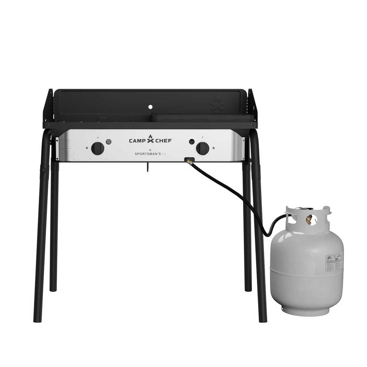 Camp Chef Sportsman's 2X Exclusive Combo Stove - Black Camp Chef Sportsman's 2X Exclusive Combo Stove - Black