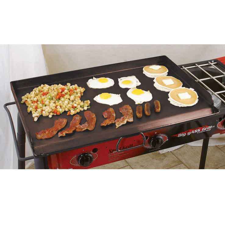 Camp Chef Super Deluxe Double Burner Fry Griddle - Black Camp Chef Super Deluxe Double Burner Fry Griddle - Black