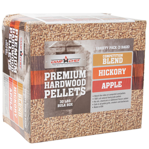 Camp Chef Variety 3 Pack Pellets