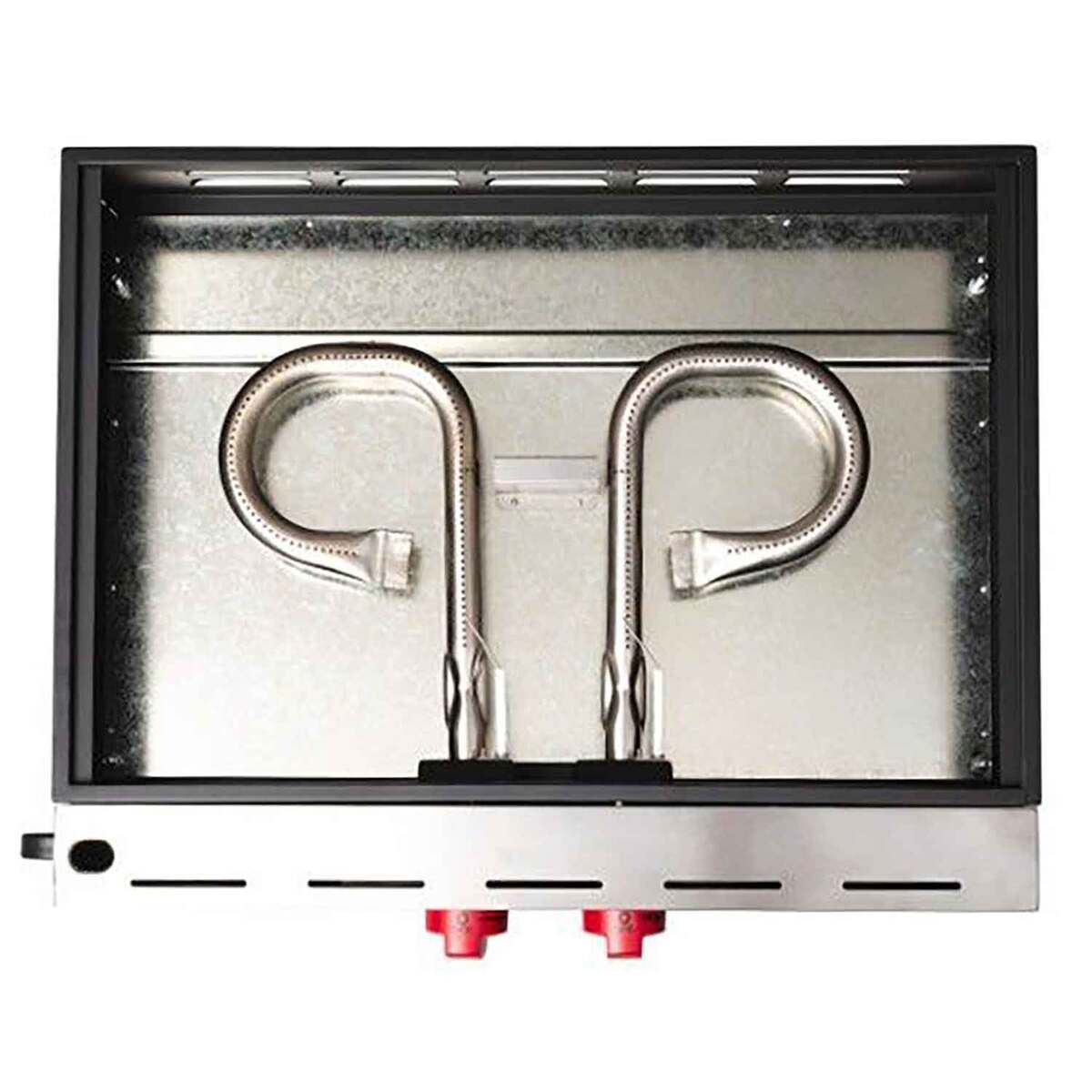 Camp Chef VersaTop 2X 2 Burner Griddle- Silver/Black - Silver/Black Camp Chef VersaTop 2X 2 Burner Griddle- Silver/Black - Silver/Black