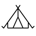 Tent icon