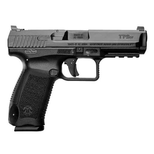 Canik TP9SF 9mm Luger 4.46in Cerakote Pistol - 18+1 Rounds - Black image