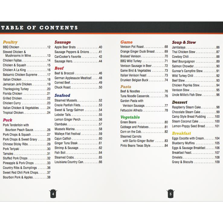 CanCooker Cookbook: A Collection of Recipes for Everyday, Weekends, Adventures CanCooker Cookbook: A Collection of Recipes for Everyday, Weekends, Adventures