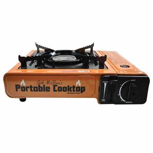 CanCooker Portable Cooktop 1 Burner Stove - Orange