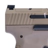 Canik MC9 9mm Luger 3.18in FDE Cerakote Pistol - 12+1 Rounds - Tan