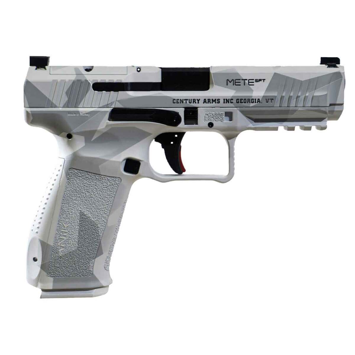 Canik Mete SFT 9mm Luger 4.46in Arctic Splinter Cerakote Pistol - 20+1 Rounds - Gray Canik Mete SFT 9mm Luger 4.46in Arctic Splinter Cerakote Pistol - 20+1 Rounds - Gray