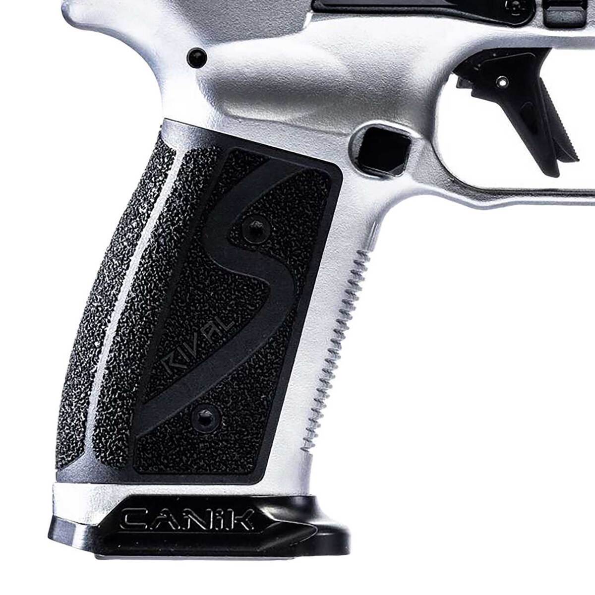 Canik SFX Rival-S 9mm Luger 5.2in Chrome Pistol - 18+1 Rounds ...