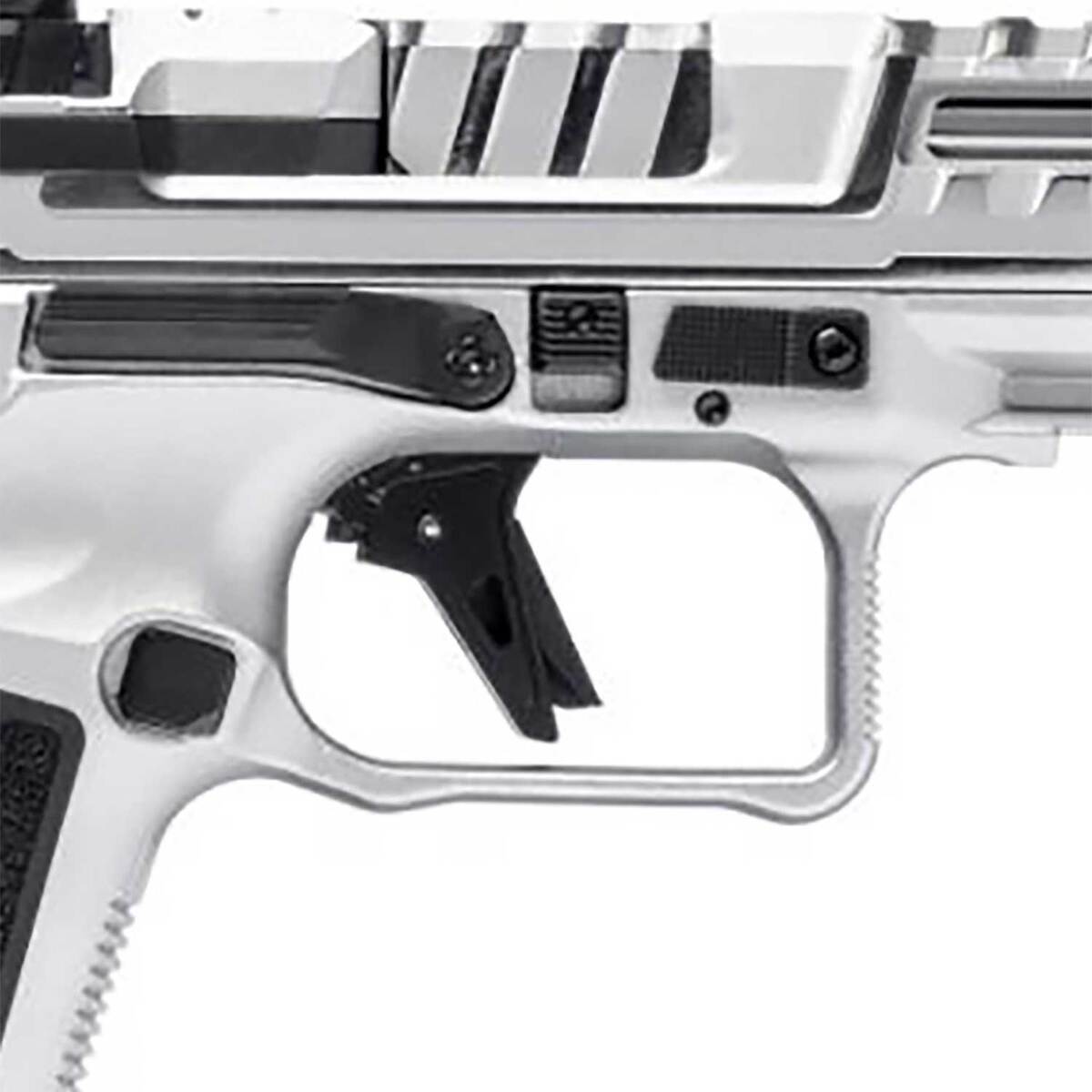 Canik SFX Rival-S Mecanik 9mm Luger 5.2in Chrome Pistol - 18+1 Rounds ...