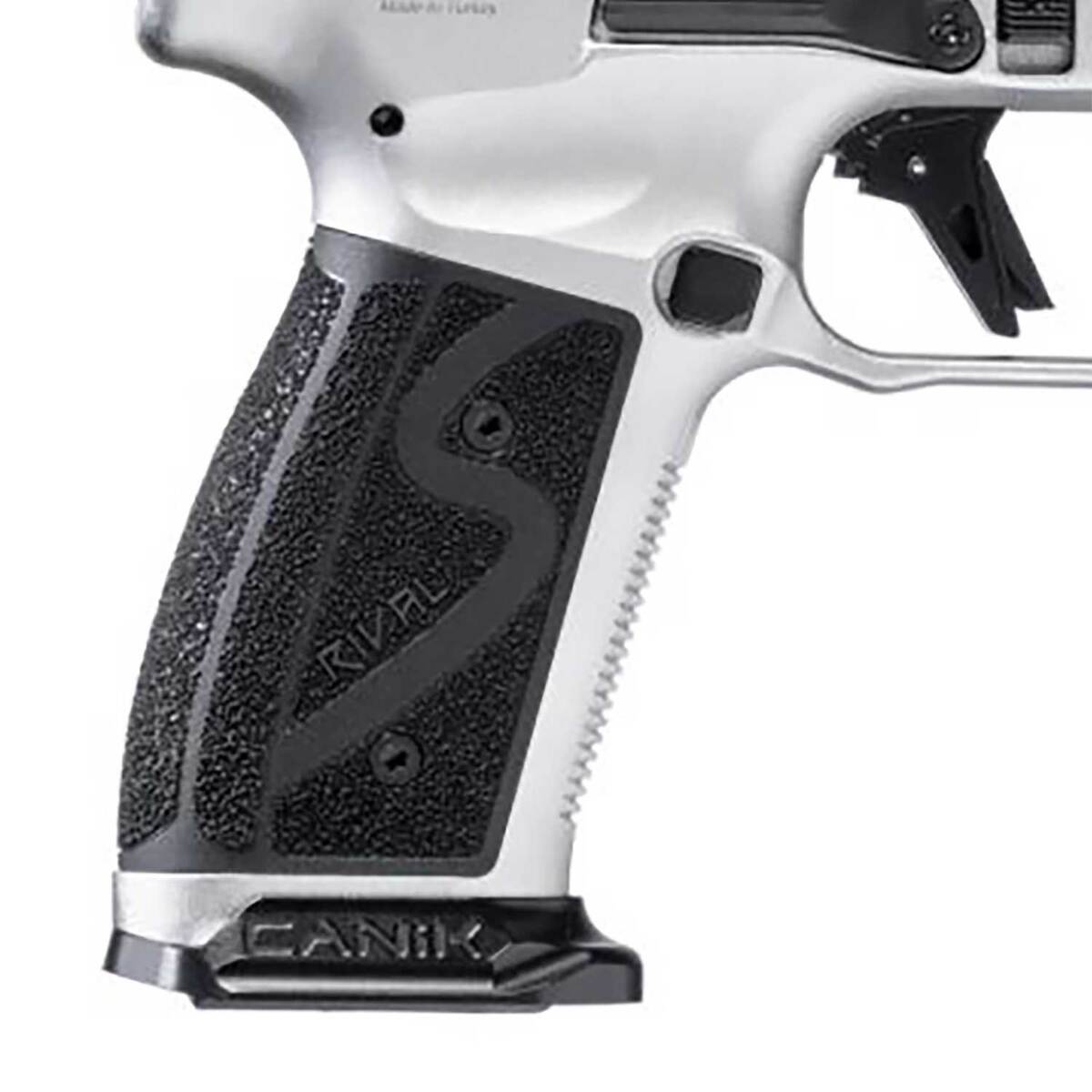Canik SFX Rival-S Mecanik 9mm Luger 5.2in Chrome Pistol - 18+1 Rounds - Gray Canik SFX Rival-S Mecanik 9mm Luger 5.2in Chrome Pistol - 18+1 Rounds - Gray