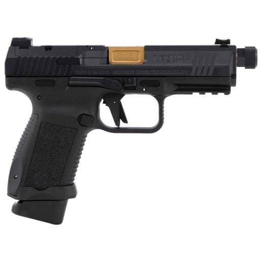 Canik TP9 Elite Combat Executive 9mm Luger 4.73in Black/Gold Pistol - 18+1 Rounds image