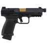 Canik TP9 Elite Combat Executive 9mm Luger 4.73in Black/Gold Pistol - 18+1 Rounds