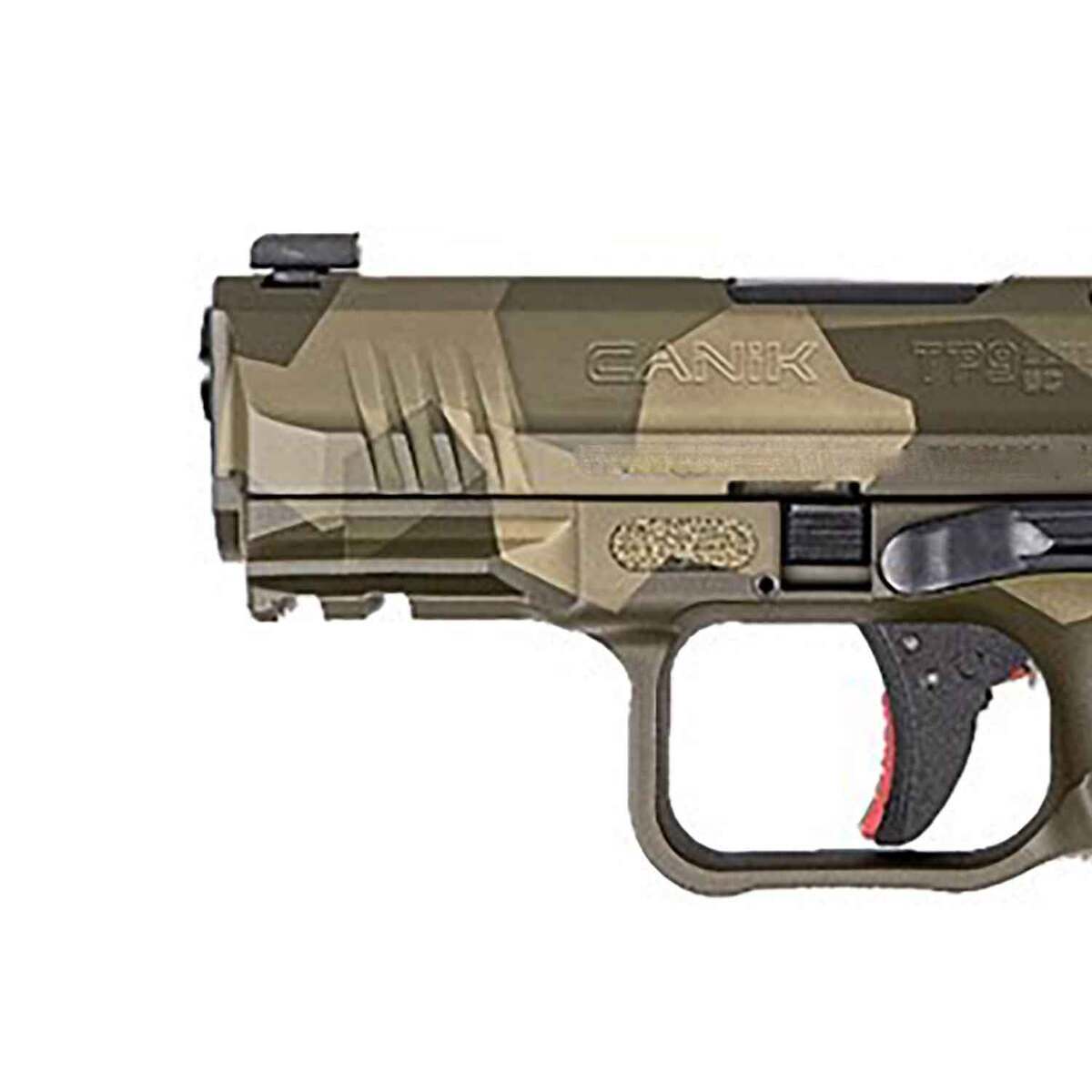 Canik TP9 Elite SC 9mm Luger 3.6in Splinter Camo Green Pistol - 15+1 ...
