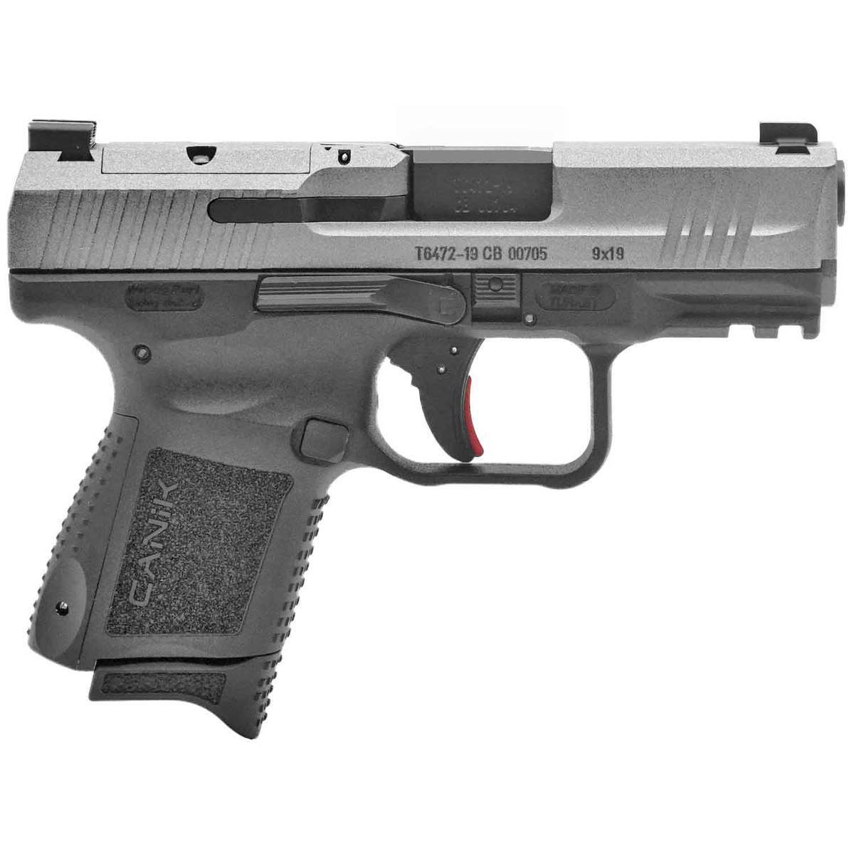 Canik TP9 Elite SC 9mm Luger 3.6in Tungsten Grey Cerakote Pistol - 12+1 Rounds Canik TP9 Elite SC 9mm Luger 3.6in Tungsten Grey Cerakote Pistol - 12+1 Rounds