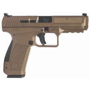 Canik TP9SA MOD2 9mm Luger 4.46in FDE Pistol - 18+1 Rounds