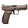 Canik TP9SF 9mm Luger 4.46in FDE Pistol - 10+1 Rounds