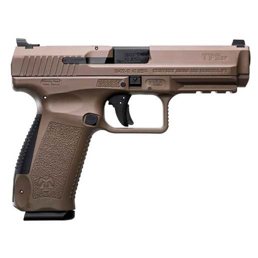 Canik TP9SF 9mm Luger 4.46in FDE Pistol - 18+1 Rounds image