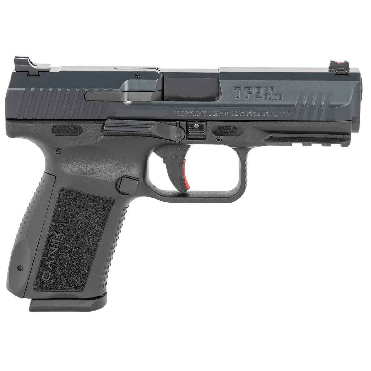 Canik TP9SF Elite 9mm Luger 4.19in Black Pistol - 10+1 Rounds - Black Canik TP9SF Elite 9mm Luger 4.19in Black Pistol - 10+1 Rounds - Black