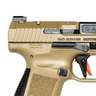 Canik TP9SF Elite Combat 9mm Luger 4.73in Cerakote Pistol - 18+1 Rounds - Tan