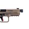 Canik TP9SF Elite Combat 9mm Luger 4.73in Flat Dark Earth Cerakote Pistol - 18+1 Rounds - Tan