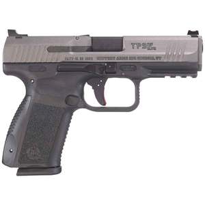 Canik TP9SF Elite-S 9mm Luger 4.19in Tungsten Gray Cerakote Pistol - 15+1 Rounds