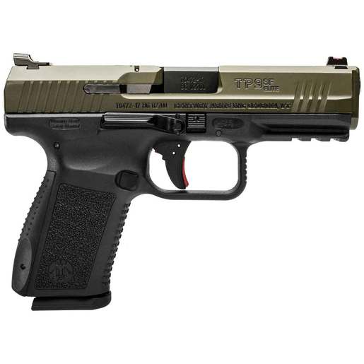 Canik TP9SF Elite-S 9mm Luger 4.19in OD Green Pistol - 15+1 Rounds - Green image