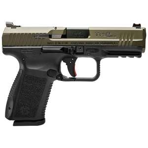 Canik TP9SF Elite-S 9mm Luger 4.19in OD Green Pistol - 15+1 Rounds