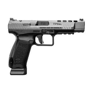 Canik TP9SFx 9mm Luger 5.2in Tungsten Gray Cerakote Pistol - 10+1 Rounds