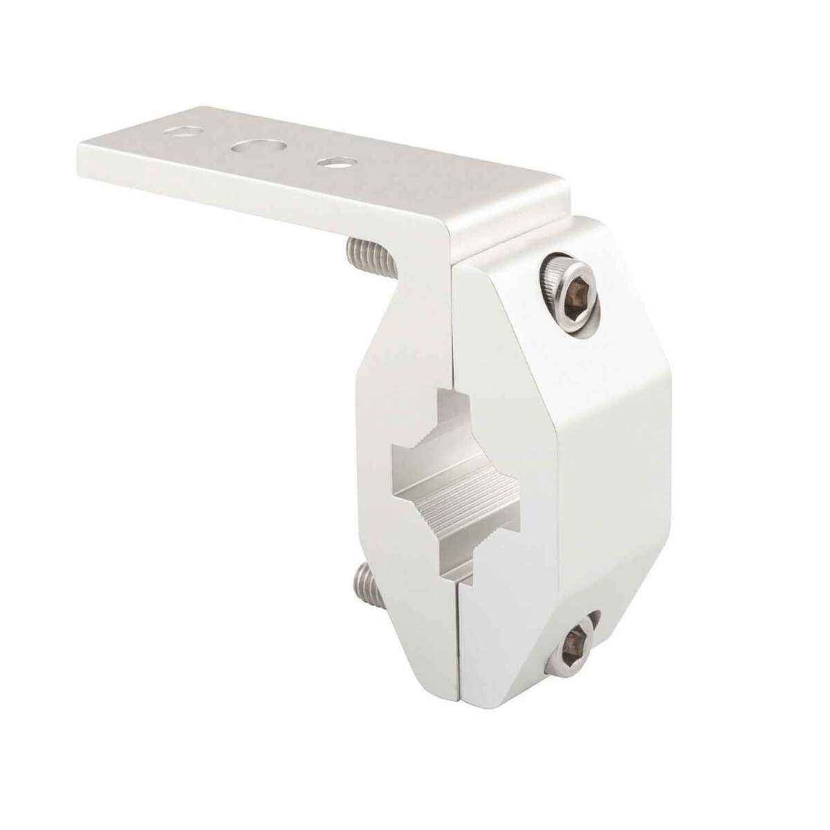 Cannon Rod Holder Rail Mount Downrigger Accessory - Silver Cannon Rod Holder Rail Mount Downrigger Accessory - Silver