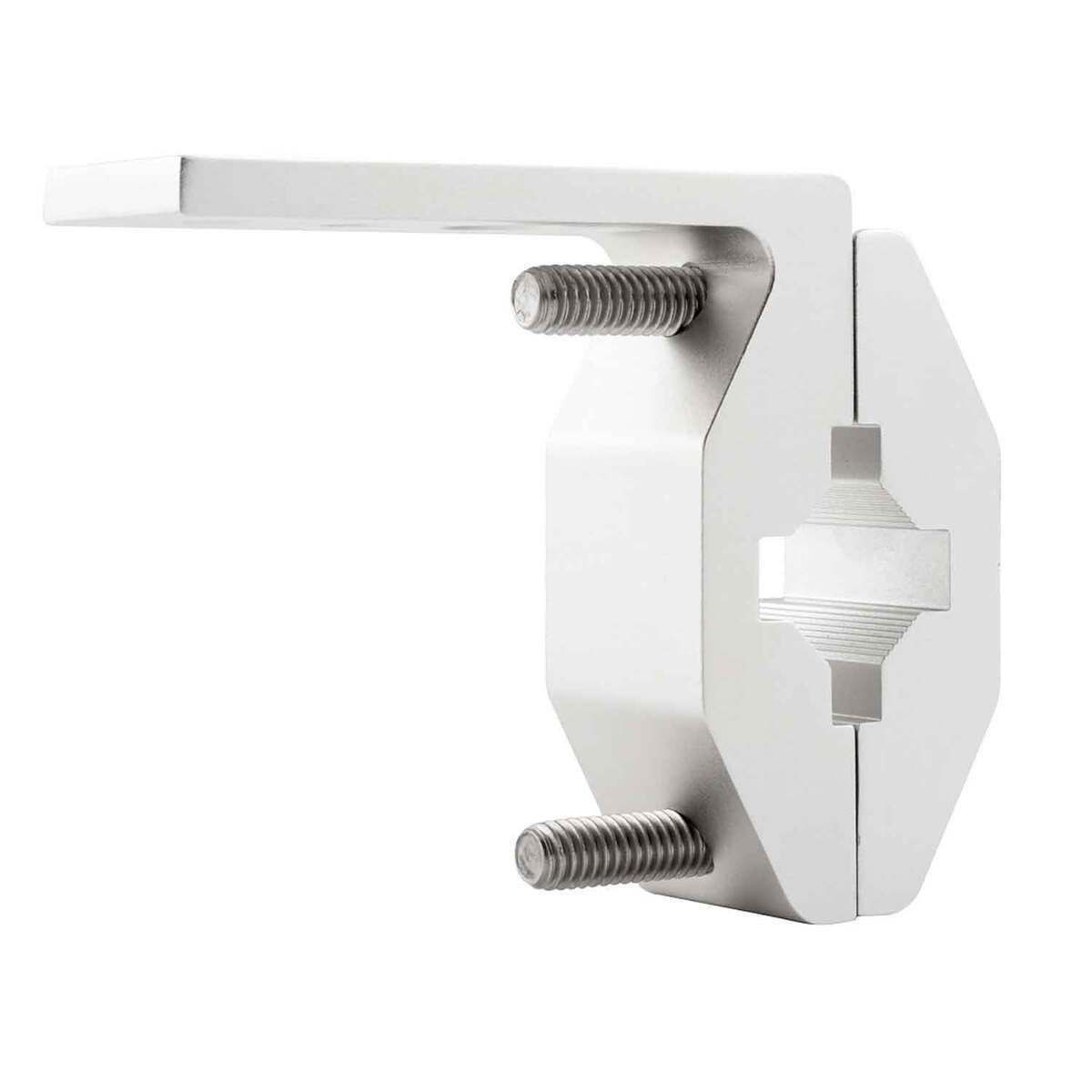 Cannon Rod Holder Rail Mount Downrigger Accessory - Silver Cannon Rod Holder Rail Mount Downrigger Accessory - Silver