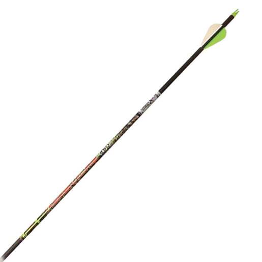 Carbon Express Adrenaline Carbon Arrows – 6 Pack – Black With Graphics 250