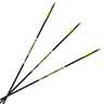 Carbon Express D-Stroyer 400 spine Carbon Arrows - 12 Pack - Black/Yellow
