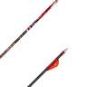 Carbon Express D-Stroyer MX Hunter 300 spine Carbon Arrows - 12 Pack - Black/Red