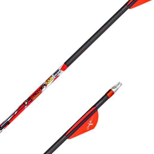 Carbon Express D-Stroyer MX Hunter 400 Carbon Arrows – 6 Pack – Red