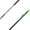 Carbon Express D-Stroyer Piledriver 300 spine Carbon Arrows - 12 Pack - Black/Green