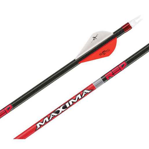 Carbon Express Maxima Red Carbon Arrows – 6 Pack – Red