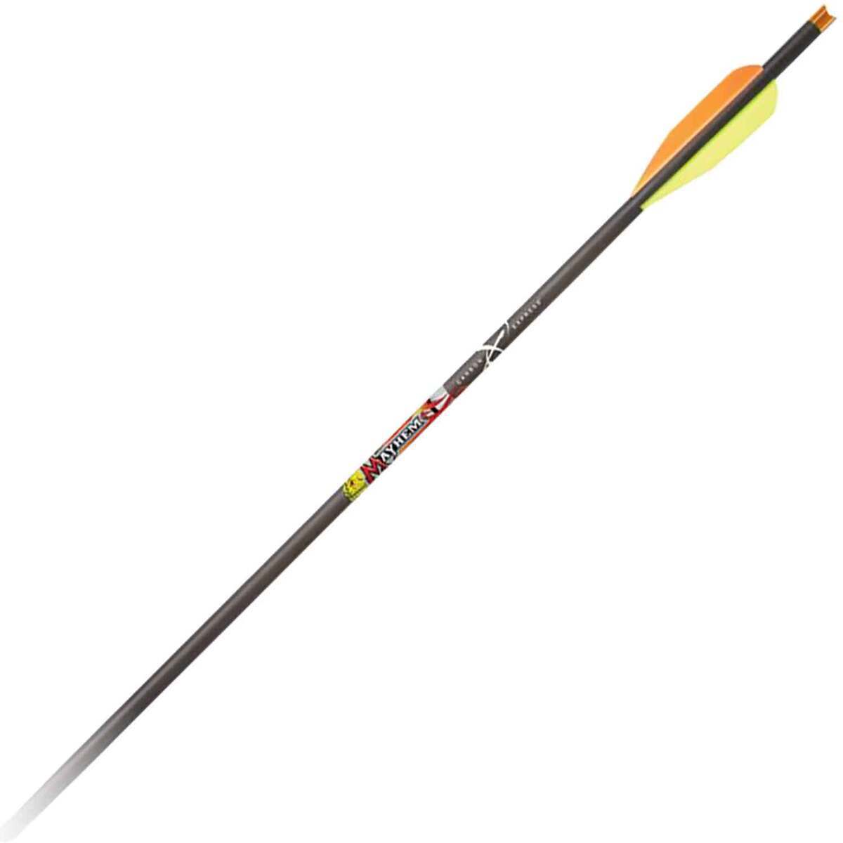 Carbon Express Mayhem 20in Carbon Crossbow Bolt - 6 Pack - Black Carbon Express Mayhem 20in Carbon Crossbow Bolt - 6 Pack - Black