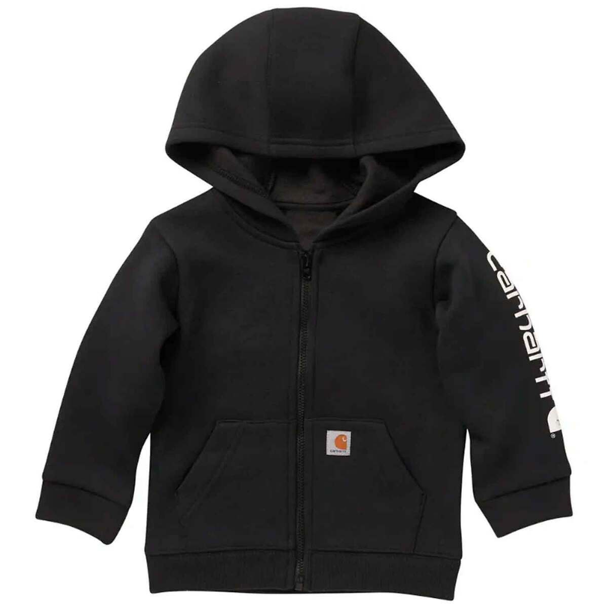 Carhartt Boys' Long Sleeve Full Zip Casual Hoodie Carhartt Boys' Long Sleeve Full Zip Casual Hoodie