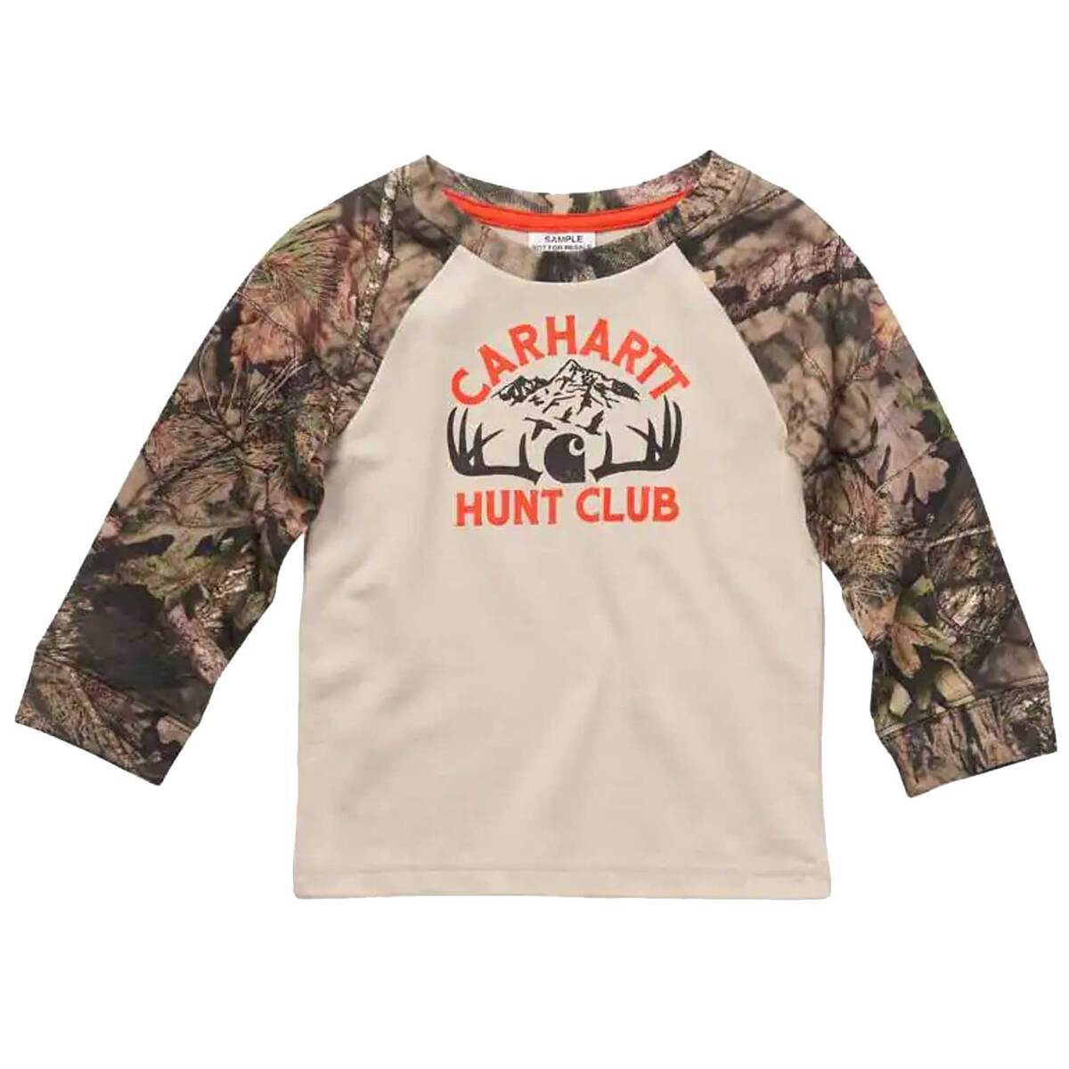 Carhartt Boys' Mossy Oak Hunt Club Long Sleeve Shirt Carhartt Boys' Mossy Oak Hunt Club Long Sleeve Shirt