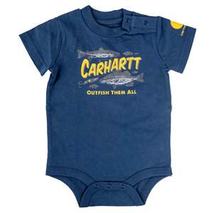 Carhartt Boys' Outfish Short Sleeve Bodyshirt