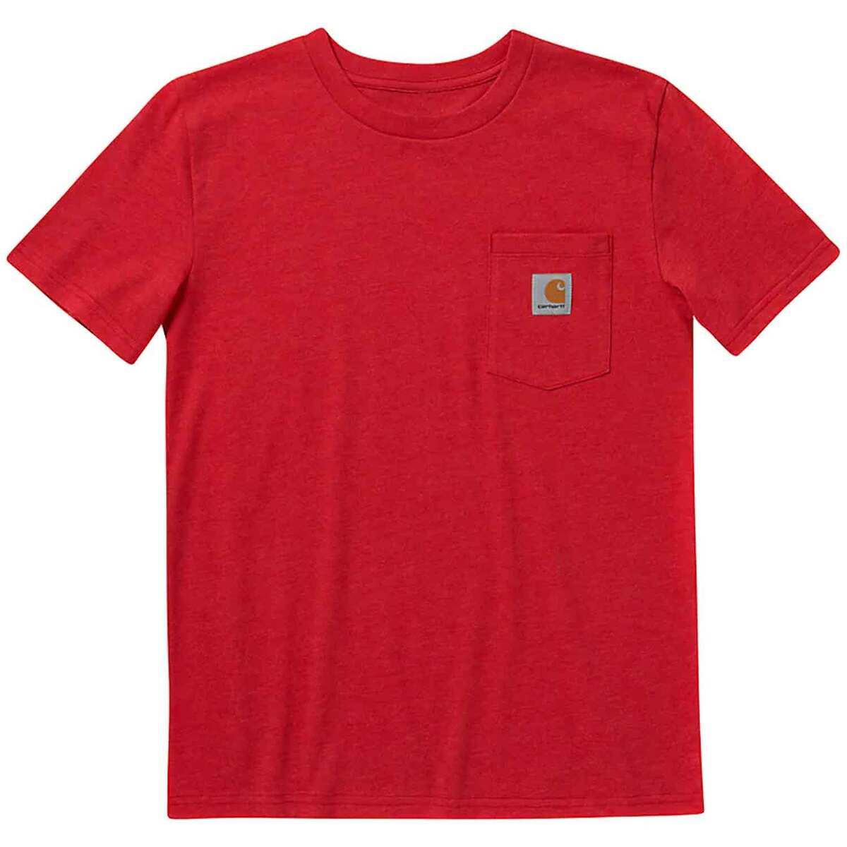 Carhartt Boys' Pocket Short Sleeve Casual Shirt Carhartt Boys' Pocket Short Sleeve Casual Shirt