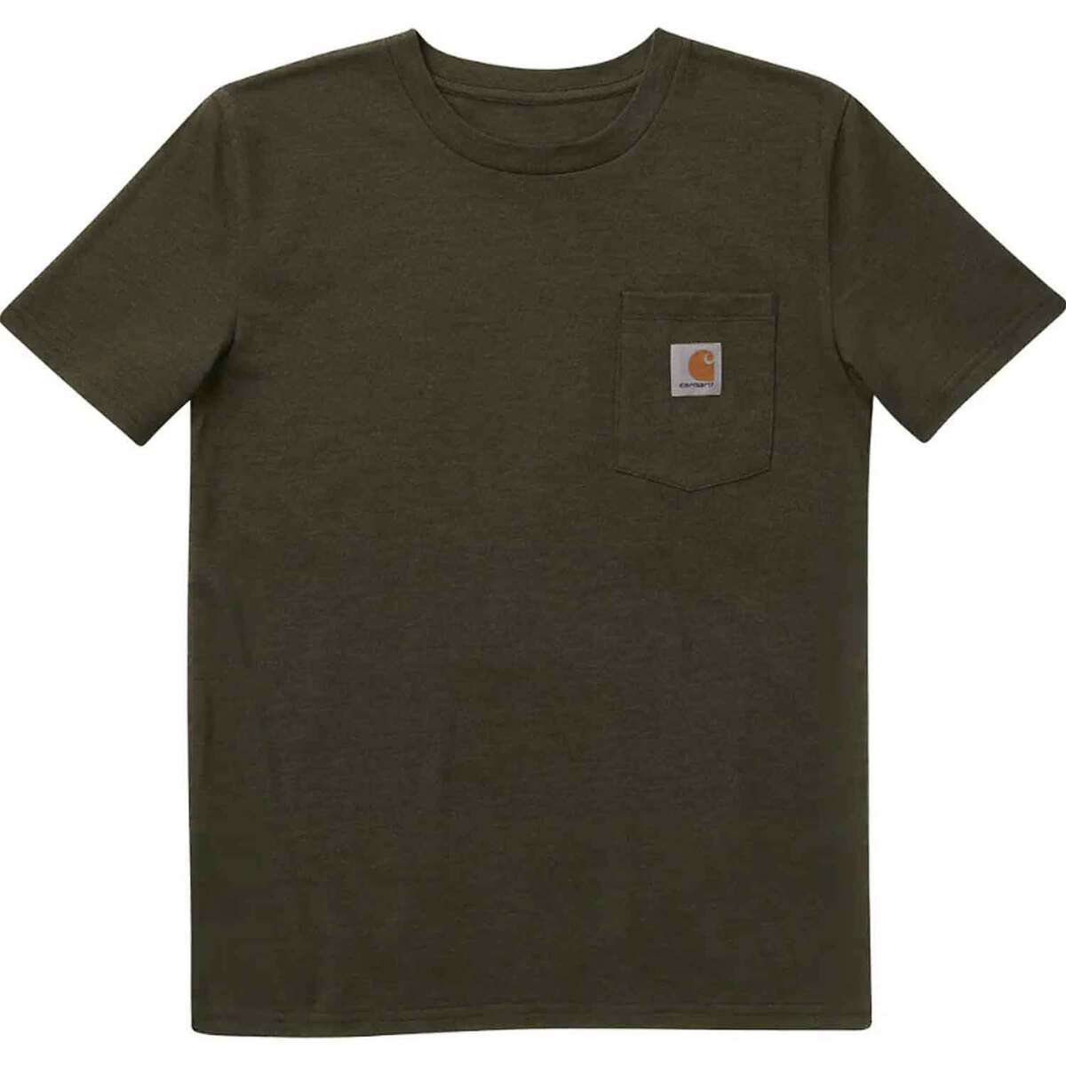 Carhartt Boys' Pocket Short Sleeve Casual Shirt Carhartt Boys' Pocket Short Sleeve Casual Shirt