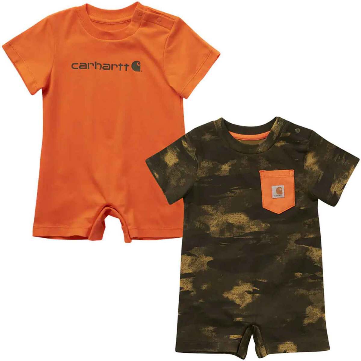 Carhartt Boys' Short Sleeve Camo Print Romper Set - Blind Fatigue - 9M - Blind Fatigue 9 Carhartt Boys' Short Sleeve Camo Print Romper Set - Blind Fatigue - 9M - Blind Fatigue 9