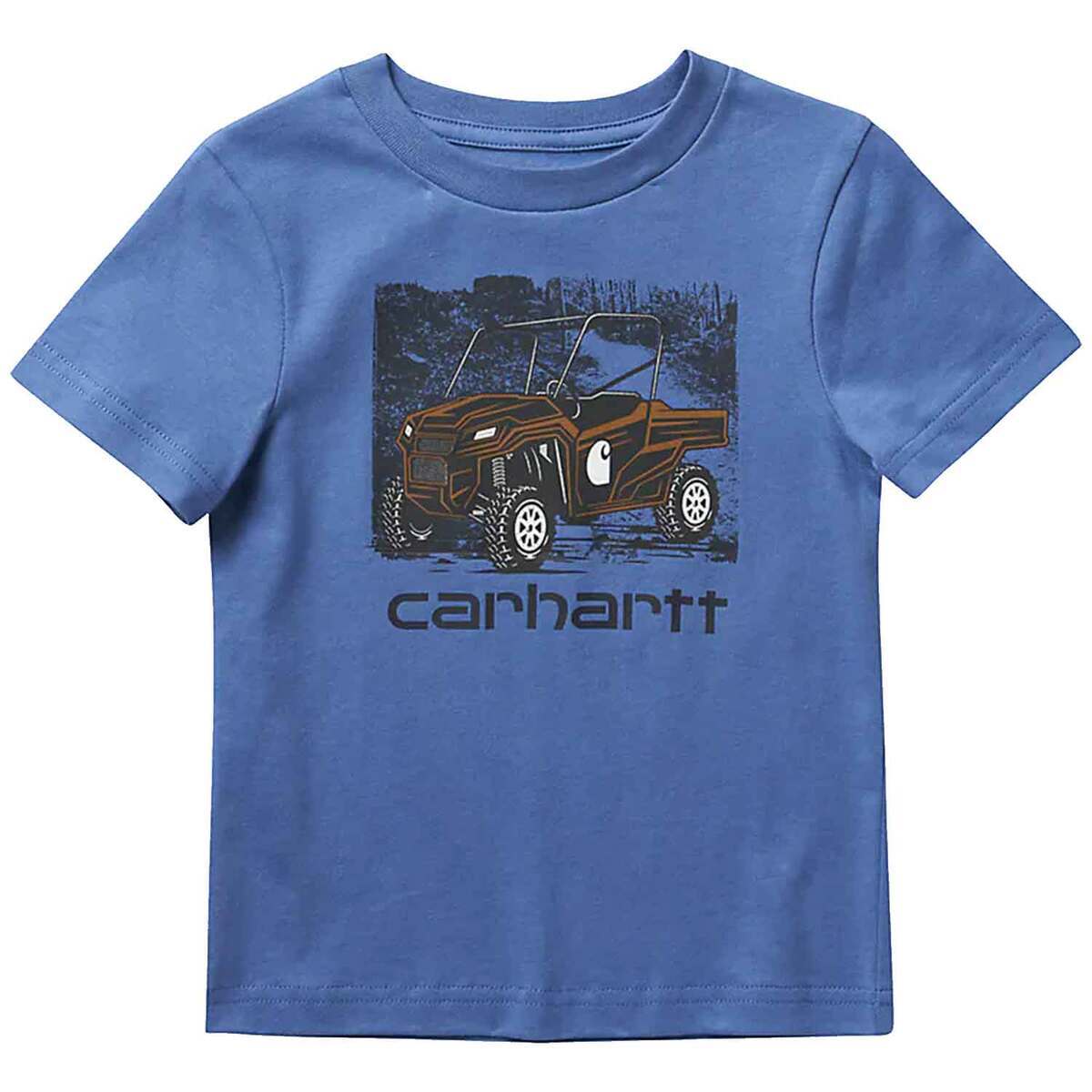 Carhartt Boys' Trail Runner Short Sleeve Casual Shirt Carhartt Boys' Trail Runner Short Sleeve Casual Shirt