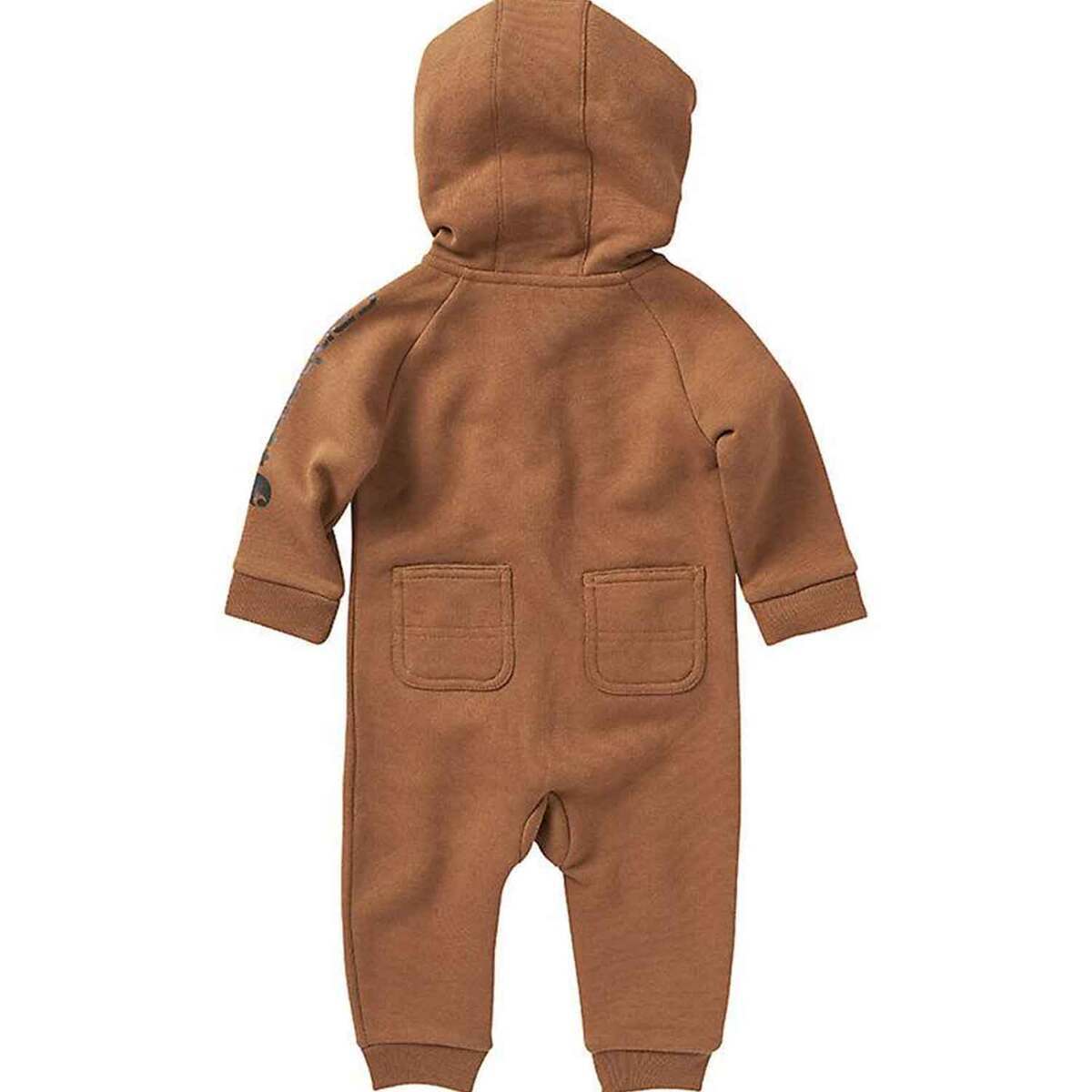 Carhartt Boys' Zip Front Hooded Coveralls - Carhartt Brown - 12M - Carhartt Brown 12 Carhartt Boys' Zip Front Hooded Coveralls - Carhartt Brown - 12M - Carhartt Brown 12