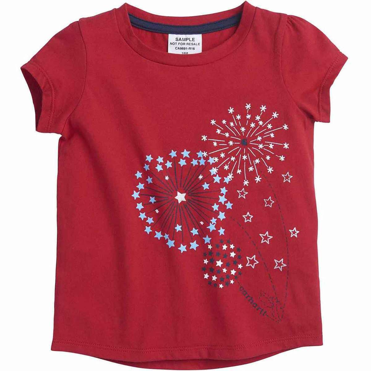 Carhartt Girls' Dandelion Short Sleeve Shirt Carhartt Girls' Dandelion Short Sleeve Shirt