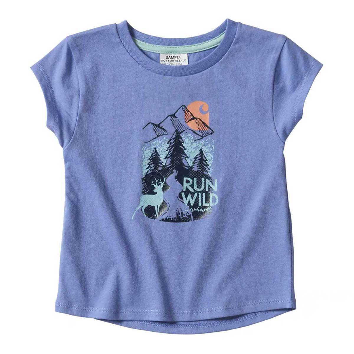 Carhartt Girls' Toddler Graphic Short Sleeve Shirt Carhartt Girls' Toddler Graphic Short Sleeve Shirt
