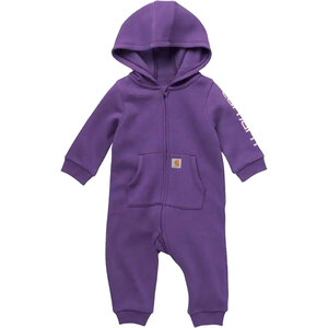 Carhartt Girls' Zip-Front Hooded Long Sleeve Coveralls Carhartt Girls' Zip-Front Hooded Long Sleeve Coveralls